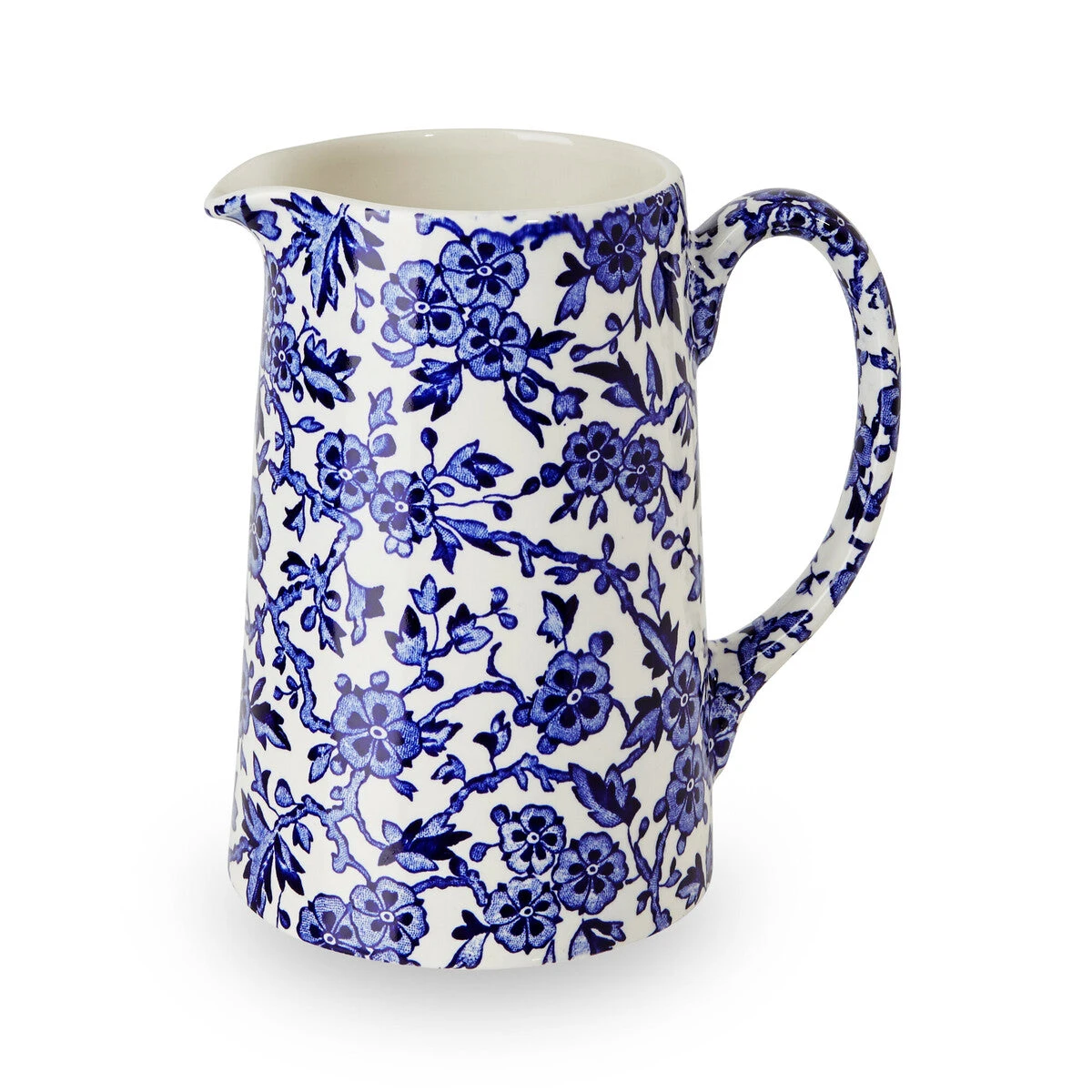 Burleigh Blue Arden Tankard Jug Medium 1 Pint 2 Burleigh Blue Arden Tankard Jug Medium 1 Pint - Image 2