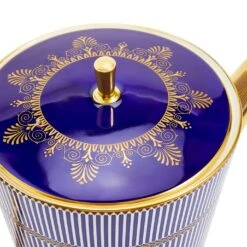 Wedgwood Anthemion Blue Teapot 900ml -Tableware Discount Store 091574131443 Wedgwood AnthemionBlueTeapot900ml30.4floz detail