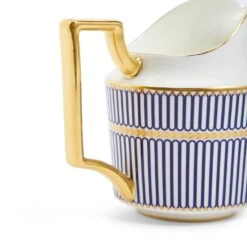 Wedgwood Anthemion Blue Creamer 8 Wedgwood Anthemion Blue Creamer -Tableware Discount Store 091574131467 Wedgwood AnthemionBlueCreamer210ml7.1floz detail2