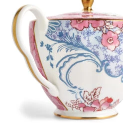 Wedgwood Butterfly Bloom Small Teapot 580ml -Tableware Discount Store 091574178783 Wedgwood ButterflyBloom Teapot12.5ozBxd detail