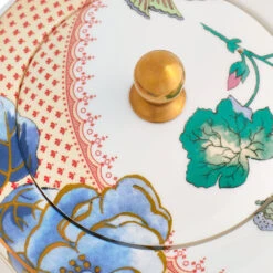 Wedgwood Butterfly Bloom Large Teapot 1L -Tableware Discount Store 091574210339 Wedgwood ButterflyBloom Teapot1L detail3