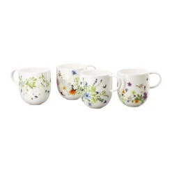 Rosenthal Brillance Grand Air Mug With Handle Set Of 4