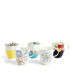 Royal Albert 100 Years Mixed Mug Set Of 5