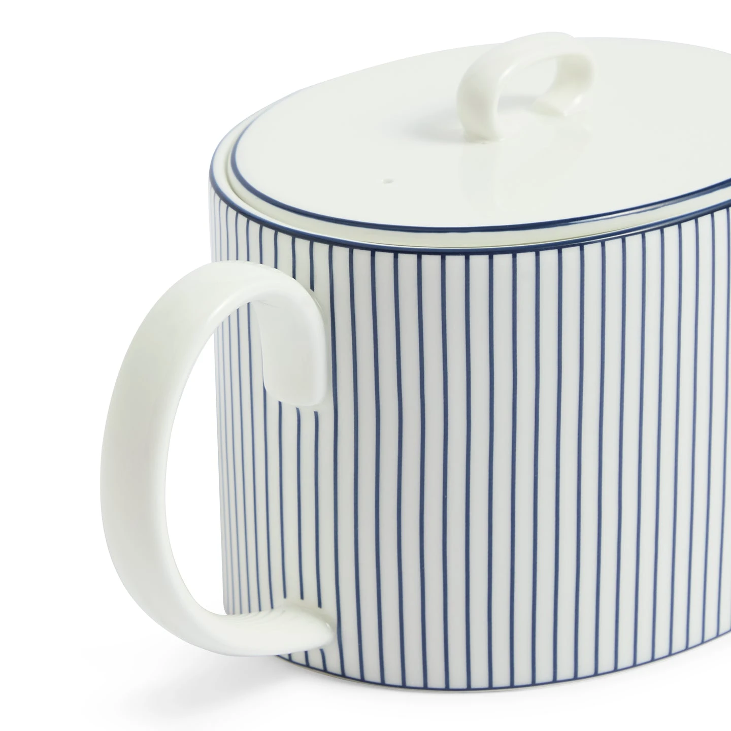 Wedgwood Gio Pinstripe Teapot 2 Wedgwood Gio Pinstripe Teapot - Image 2