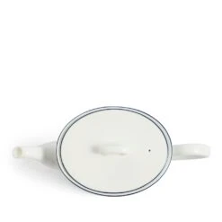 Wedgwood Gio Pinstripe Teapot 7 Wedgwood Gio Pinstripe Teapot -Tableware Discount Store 1079068 701587491396 Wedgwood GioTeapot940ml31.7flozPinstripeWhite overhead