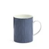 Wedgwood Gio Pinstripe Mug Blue