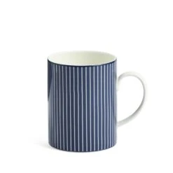 Wedgwood Gio Pinstripe Mug Blue