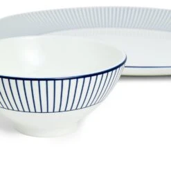 Wedgwood Gio Pinstripe 7 Piece Set White -Tableware Discount Store 1082472 701587498562 Wedgwood GIO GIOBlueDinnerware7PiecesPinstripeWhite detail3