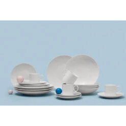 Thomas China Loft White 20 Piece Set With Tall Cups -Tableware Discount Store 11900 800001 18843 m