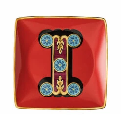 Versace Holiday Alphabet Dish -Tableware Discount Store 11940 403689 15253