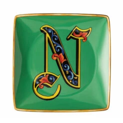 Versace Holiday Alphabet Dish -Tableware Discount Store 11940 403694 15253