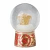 Versace Medusa Garland Red Snow Globe