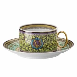 Versace Barocco Mosaic Teacup & Saucer Set Of 6 -Tableware Discount Store 19335 403728 14640 f