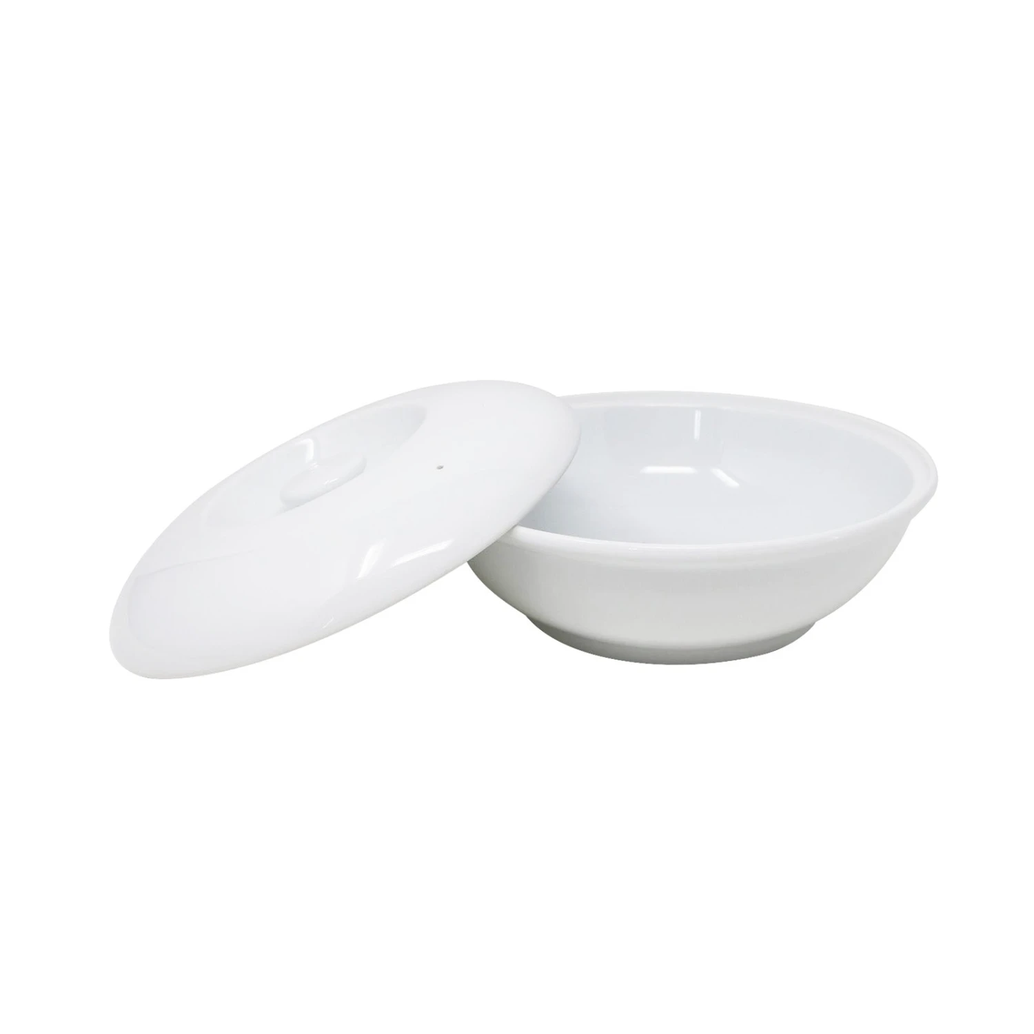 Noritake Lifestyle White Covered Serving Bowl 960ml 2 Noritake Lifestyle White Covered Serving Bowl 960ml - Image 2