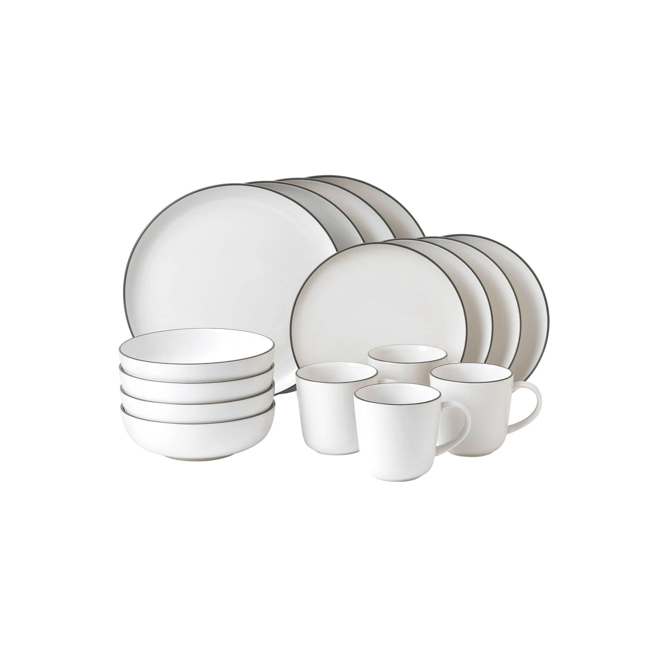 Royal Doulton Gordon Ramsay Bread Street White 16 Piece Dinner Set