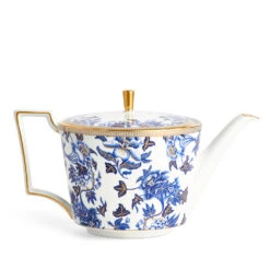 Wedgwood Hibiscus Iconic Teapot 1L -Tableware Discount Store 701587159609 Wedgwood Hibiscus Teapot1LIconic back