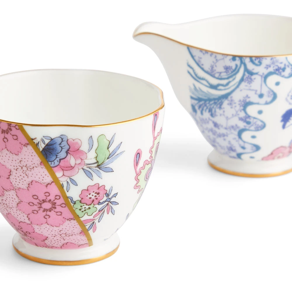 Wedgwood Butterfly Bloom 3 Piece Tea Set 2 Wedgwood Butterfly Bloom 3 Piece Tea Set - Image 2