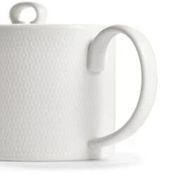 Wedgwood Gio White Teapot 1L -Tableware Discount Store 701587313667 Wedgwood Gio Teapot Product detail2