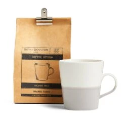 Royal Doulton Coffee Studio Mug Grande Grey -Tableware Discount Store 701587391146 RoyalDoulton 1815CoffeeStudio MugGrande 560ml Grey D