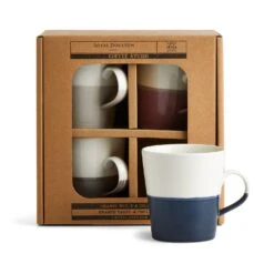 Royal Doulton Coffee Studio Mixed Mug Grande Set Of 4 -Tableware Discount Store 701587391467 RoyalDoulton 1815CoffeeStudio MugGrande 560ml Setof4 f