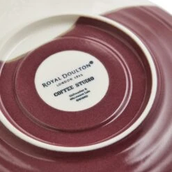 Royal Doulton Coffee Studio Mixed Flat White Cup And Saucer Set Of 4 -Tableware Discount Store 701587418805 RoyalDoulton 1815CoffeeStudio FlatWhiteCupandSaucerSetof4 D