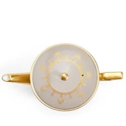 Wedgwood Anthemion Grey Teapot 900ml -Tableware Discount Store 701587433020 Wedgwood AnthemionGreyTeapot900ml30.4floz top