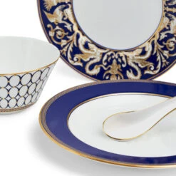 Wedgwood Renaissance Gold Dining Set For 2 -Tableware Discount Store 701587433358 Wedgwood RenaissanceGold 8PieceDinnerSet Product detail