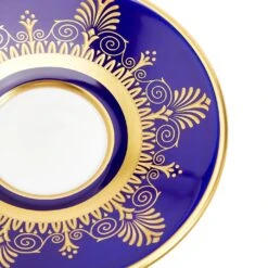 Wedgwood Anthemion Blue Coffee Cup And Saucer -Tableware Discount Store 701587446242 Wedgwood AnthemionBlueCoffeeCup Saucer detail