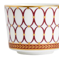 Wedgwood Renaissance Red Coffee Cup & Saucer -Tableware Discount Store 701587453417 Wedgwood RenaissanceRed EspressoCup Saucer deatil3copy