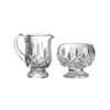 Waterford Crystal Lismore Footed Sugar & Creamer