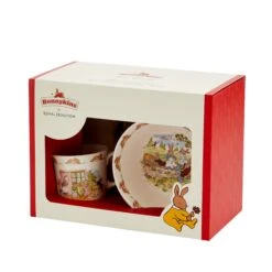 Royal Doulton Bunnykins Children's Bowl, Plate & Mug 3-Piece Set 13 Royal Doulton Bunnykins Children's Bowl, Plate & Mug 3-Piece Set -Tableware Discount Store 701587471084 RoyalDoulton Bunnykins Child3PSetBowlPlateMug 6