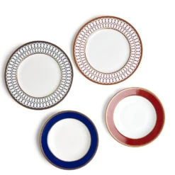 Wedgwood Renaissance Gold And Red 8 Piece Dinner Set -Tableware Discount Store 701587475242 Wedgwood Renaissance 8PCS detail2