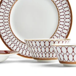 Wedgwood Renaissance Red 8 Piece Dinner Set -Tableware Discount Store 701587475273 Wedgwood RenaissanceRed 8PCS detail