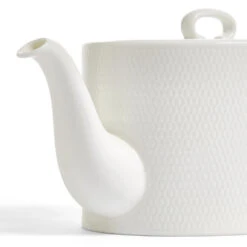 Wedgwood Gio White Teaware Set Of 7 9 Wedgwood Gio White Teaware Set Of 7 -Tableware Discount Store 701587476409 Wedgwood GIO GIOTeaset7PCS 3