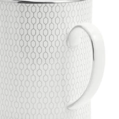 Wedgwood Gio Platinum 16 Piece Dinner Set -Tableware Discount Store 701587477031 Wedgwood GioPlatinum Dinnerware16PieceSet 28cm 20cm cereal mugx4ofeach detail6