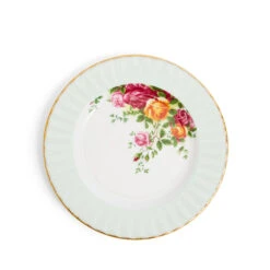 Royal Albert Old Country Roses 3 Piece Set - Fern -Tableware Discount Store 701587477956 RoyalAlbert OldCountryRoses Teacup Saucer Plate20cm3PieceSetFern 3