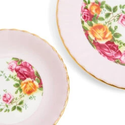 Royal Albert Old Country Roses 3 Piece Set - Rose -Tableware Discount Store 701587477963 RoyalAlbert OldCountryRoses Teacup Saucer Plate20cm3PieceSetRose 4