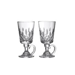Waterford Crystal Lismore Irish Coffee Glass Set Of 2