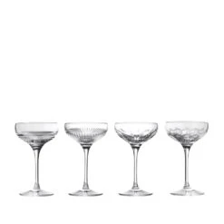 Waterford Crystal Mixology Coupe Glass Mixed Set Of 4 9 Waterford Crystal Mixology Coupe Glass Mixed Set Of 4 -Tableware Discount Store 701587479820 Waterford MixologyCoupe120ml4floz MixedSetof4 A NoBackground