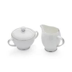 Royal Worcester Serendipity Platinum Sugar And Cream -Tableware Discount Store 749151551664 altview1