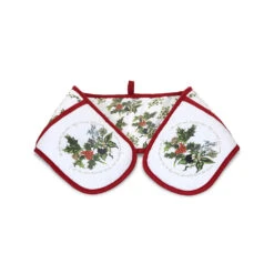 Pimpernel The Holly & The Ivy Double Oven Glove