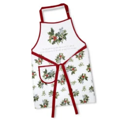Pimpernel The Holly & The Ivy Cotton Apron
