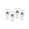 Portmeirion Holly And Ivy Goblets Set Of 4