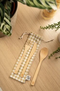&Again Bamboo Cutlery Set 7 &Again Bamboo Cutlery Set -Tableware Discount Store AGBMBCUTLY 21
