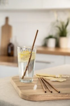 &Again Bronze Straws -Tableware Discount Store AGBRNZSTRWL4