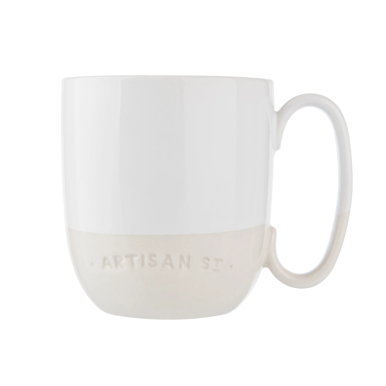 Artisan Street White Breakfast Mug Set Of 6 2 Artisan Street White Breakfast Mug Set Of 6 - Image 2