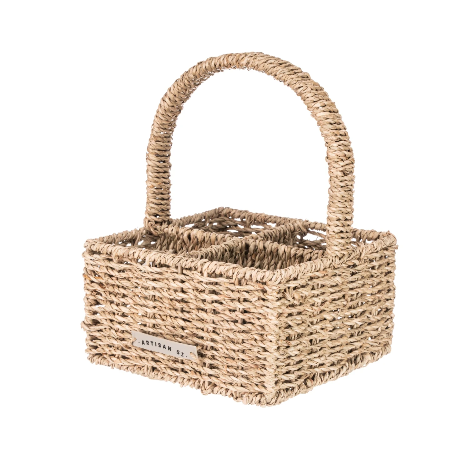 Artisan Street Seagrass Condiment Caddy 2 Artisan Street Seagrass Condiment Caddy - Image 2