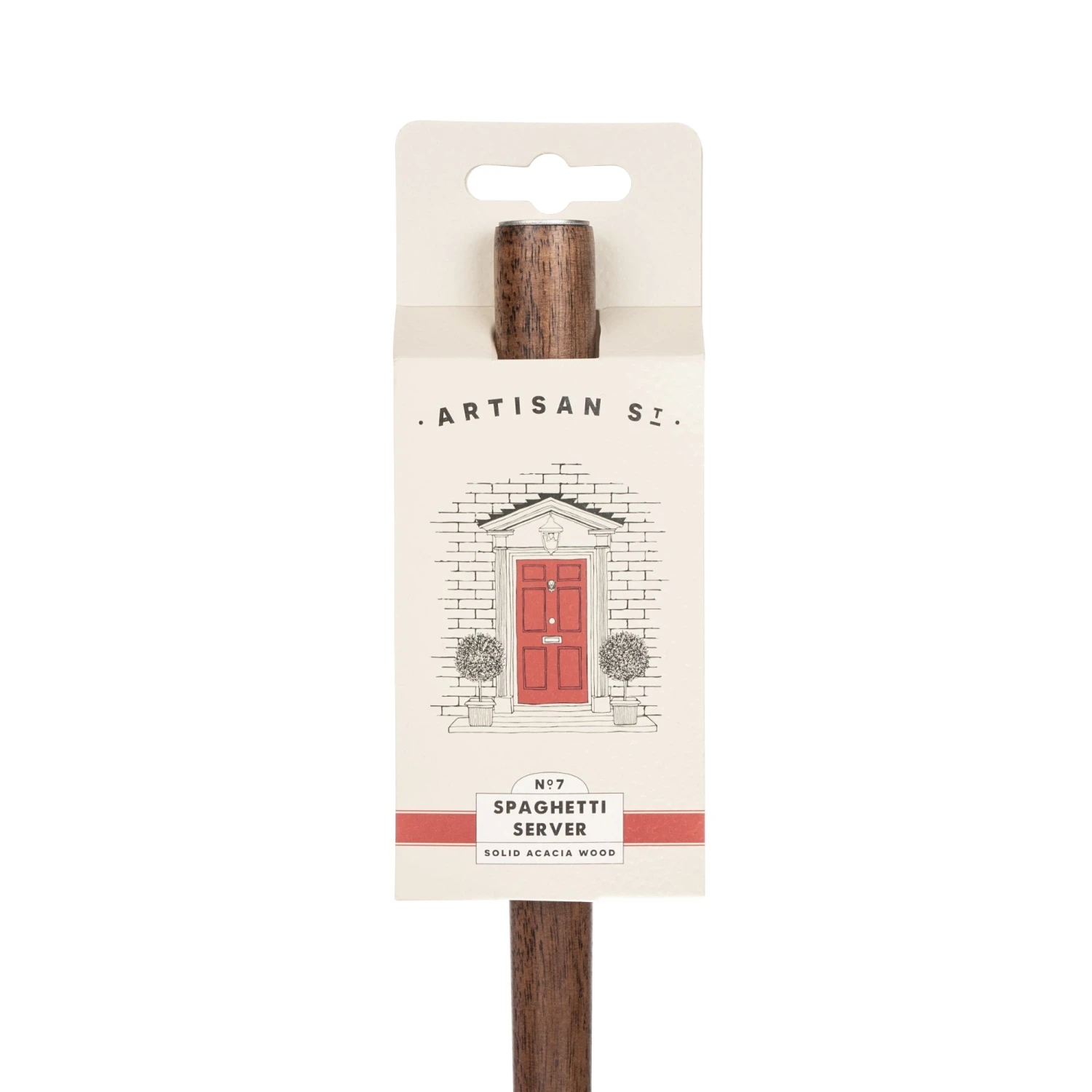 Artisan Street Acacia Spaghetti Server 4 Artisan Street Acacia Spaghetti Server - Image 4