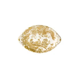 Royal Crown Derby Aves Gold Sauce Boat Stand 21cm