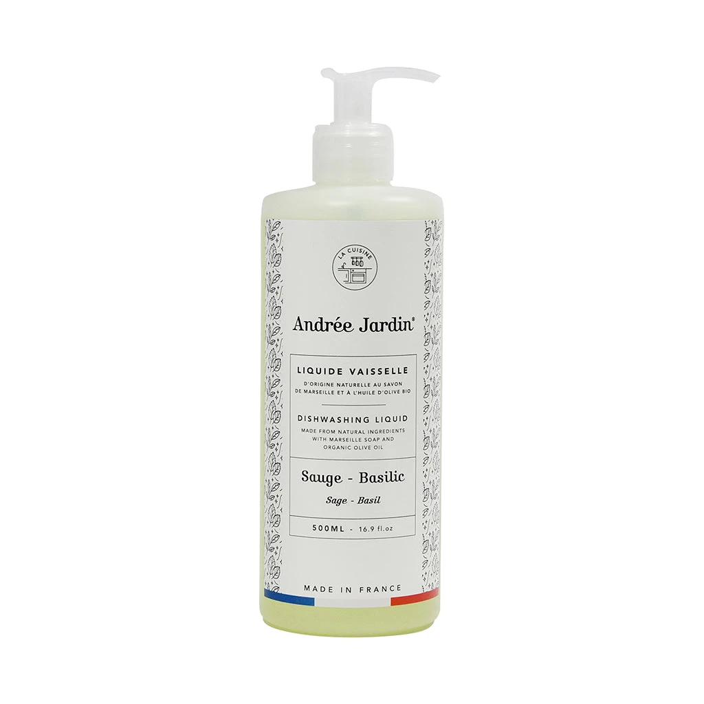 Andree Jardin Dishwashing Liquid - Eco Friendly | Sage And Basil 1 Andree Jardin Dishwashing Liquid - Eco Friendly | Sage And Basil
